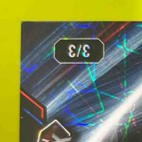 2023 Wild Card American Metallix Pro-Look Exclusive Jaylen Wright RedBlue /3 - Sports Cards