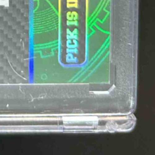 2023 Wild Card QB1 On the Clock Exclusive Bo NIx SP Platinum Mojo Green Ducks - Sports Cards