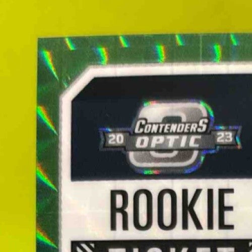 2023 Zenith Will Anderson Jr Contenders Optic Rookie Ticket Preview Green /23 AU - Sports Cards
