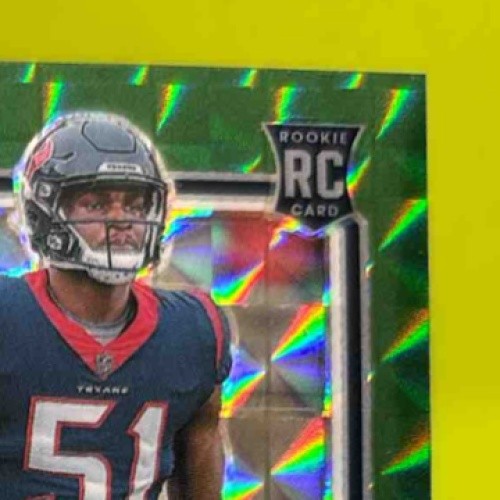 2023 Zenith Will Anderson Jr Contenders Optic Rookie Ticket Preview Green /23 AU - Sports Cards