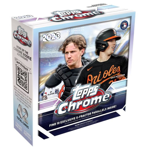 2023 Topps Chrome Baseball Monster / Mega Box (Exclusive X-Fractors per Box)