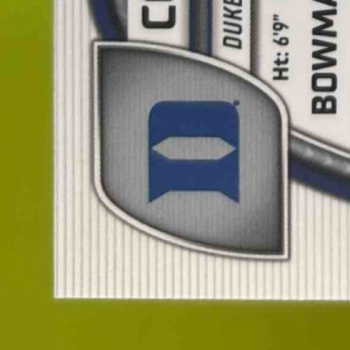 2024-25 Bowman University Chrome Cooper Flagg Black Wave Refractor #16 Devils - Sports Cards