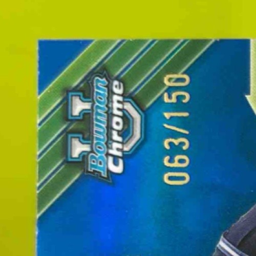 2024 25 Bowman University Chrome Cooper Flagg Facilitators Blue Refractor 63/150 Sports Cards
