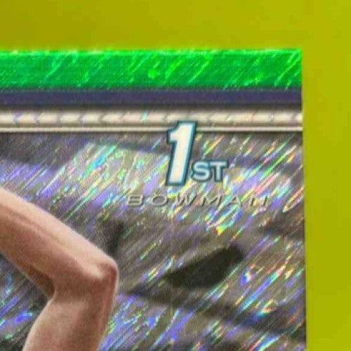 2024-25 Bowman University Chrome Cooper Flagg Green Shimmer Refractor #16 Devils - Sports Cards