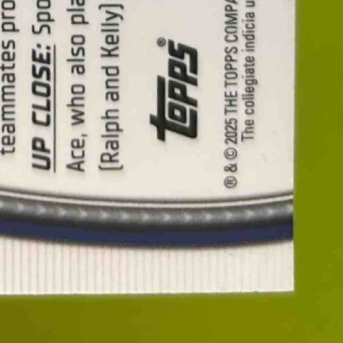 2024-25 Bowman University Chrome Cooper Flagg Green Shimmer Refractor #16 Devils - Sports Cards