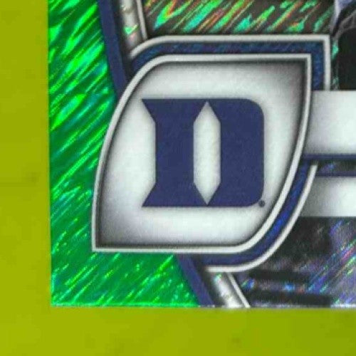 2024-25 Bowman University Chrome Cooper Flagg Green Shimmer Refractor #16 Devils - Sports Cards