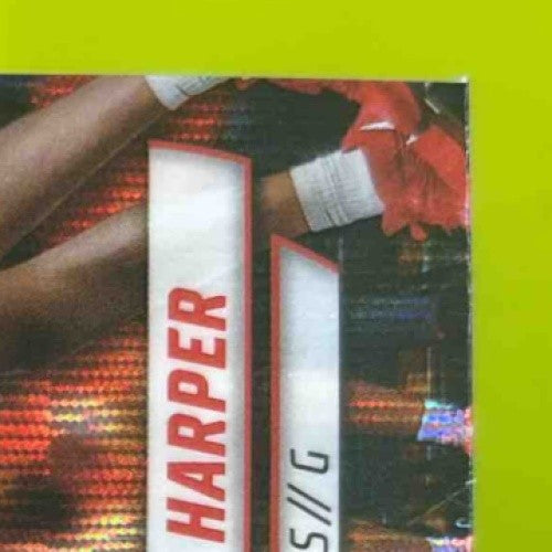 2024-25 Bowman University Chrome Dylan Harper Black Wave Refractor #22 - Sports Cards