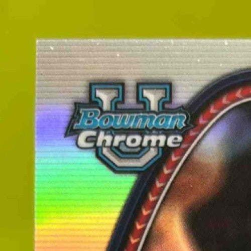 2024-25 Bowman University Chrome Sarah Strong Prospect Auto Refractor #62 DJ1 - Sports Cards