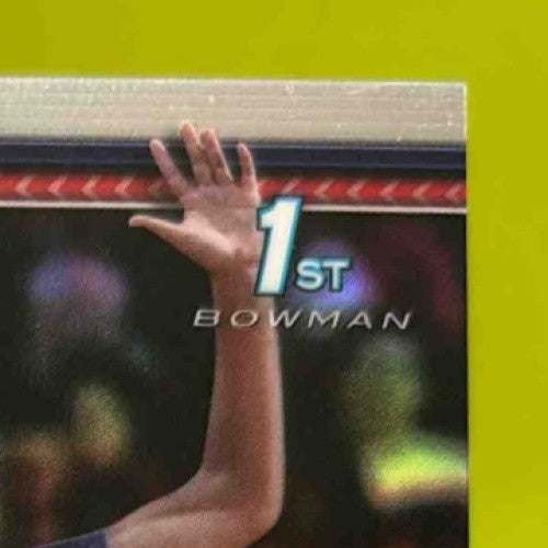 2024-25 Bowman University Chrome Sarah Strong Prospect Auto Refractor #62 DJ1 - Sports Cards