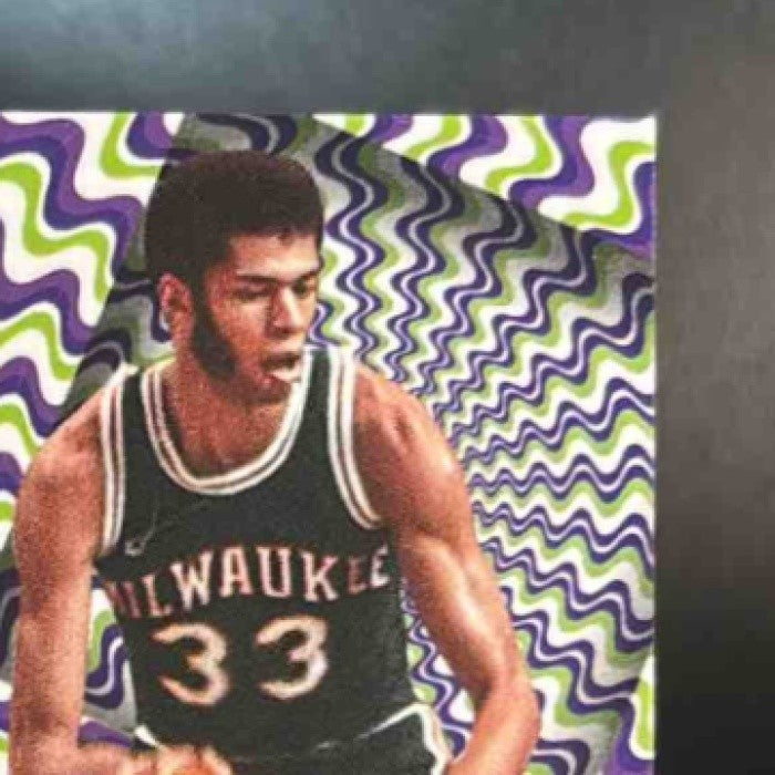 2024-25 Donruss Optic Giannis Antetokounmpo Kareem Jabbar Optical Illusion /175 - Sports Cards