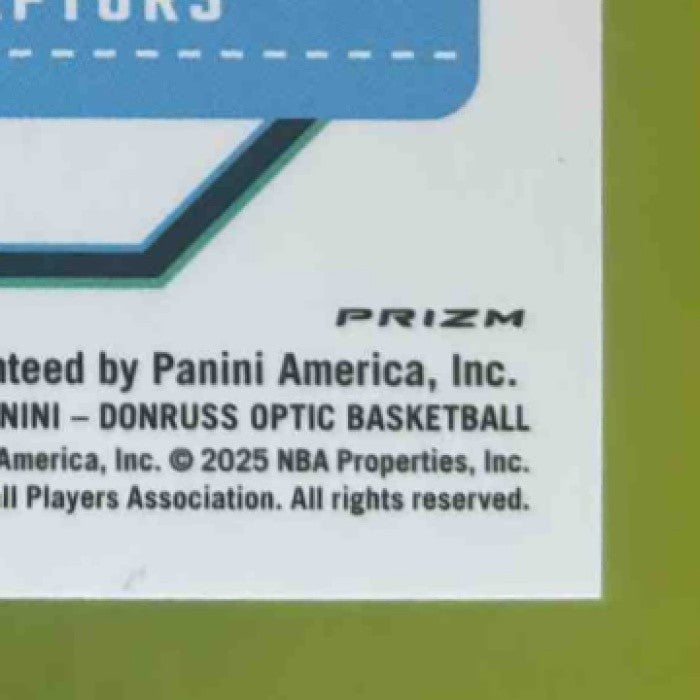 2024-25 Donruss Optic Jamal Shead Pink Auto /25 #344 RC Auto Toronto Raptors - Sports Cards