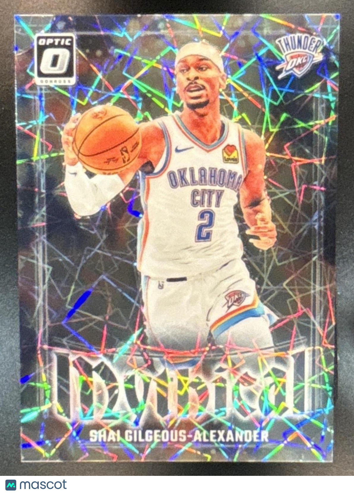 2024-25 Donruss Optic Shai Gilgeous-Alexander Mythical #8 Oklahoma City Thunder - Sports Cards