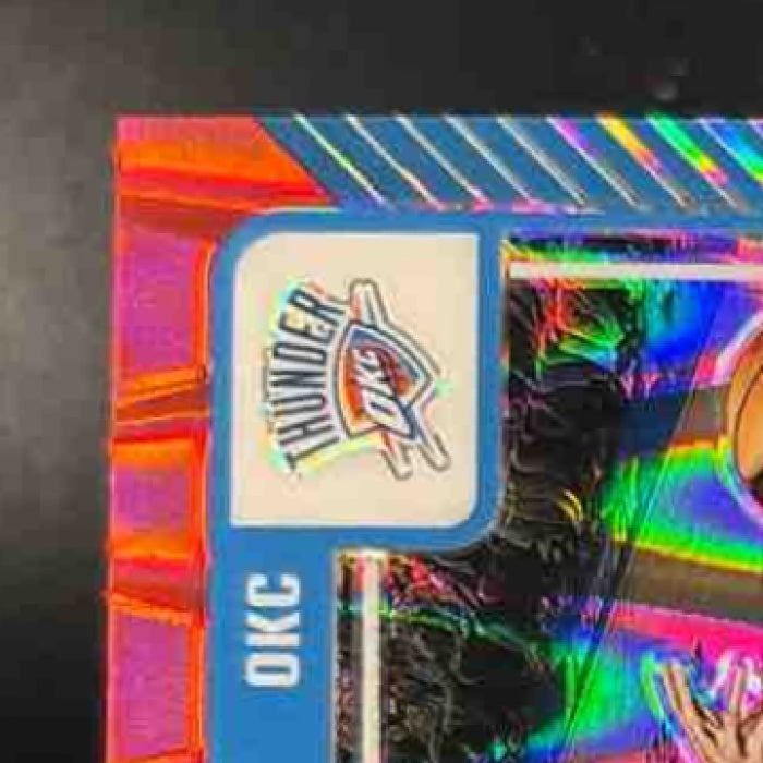 2024-25 Donruss Optic Shai Gilgeous-Alexander Red Seismic /149 #127 Thunder - Sports Cards