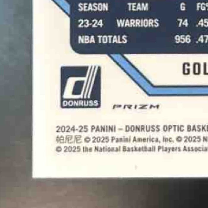 2024-25 Donruss Optic Stephen Curry Hyper Blue /175 #155 Golden State Warriors - Sports Cards