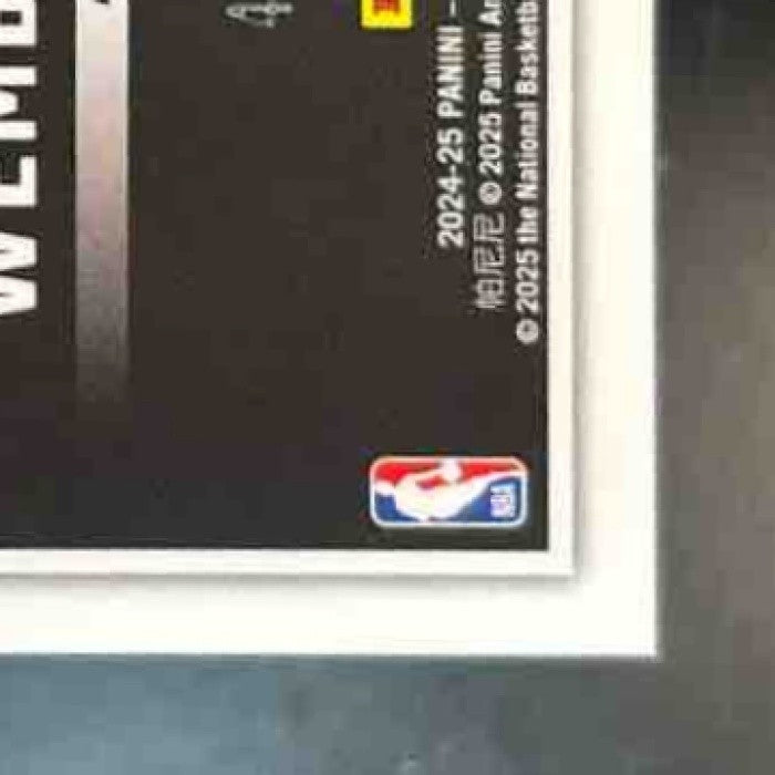 2024-25 Donruss Optic Victor Wembanyama Rising Suns Red & Gold /99 #19 Spurs - Sports Cards