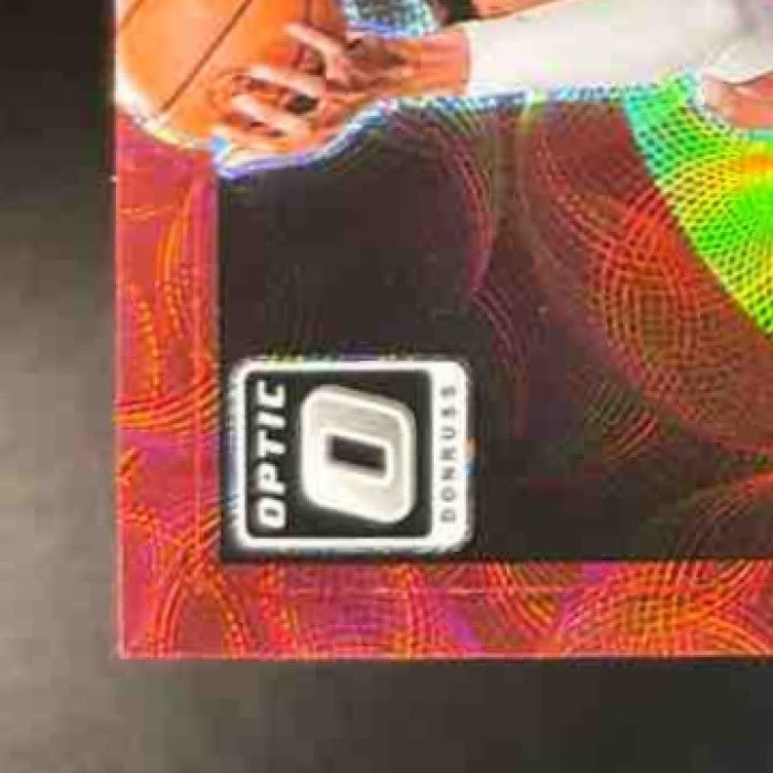 2024-25 Donruss Optic Victor Wembanyama Rising Suns Red & Gold /99 #19 Spurs - Sports Cards