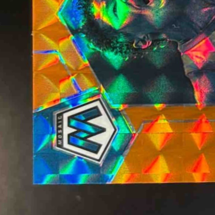 2024-25 Mosaic Tidjane Salaun Montage Orange Mosaic /49 #4 RC Charlotte Hornets - Sports Cards