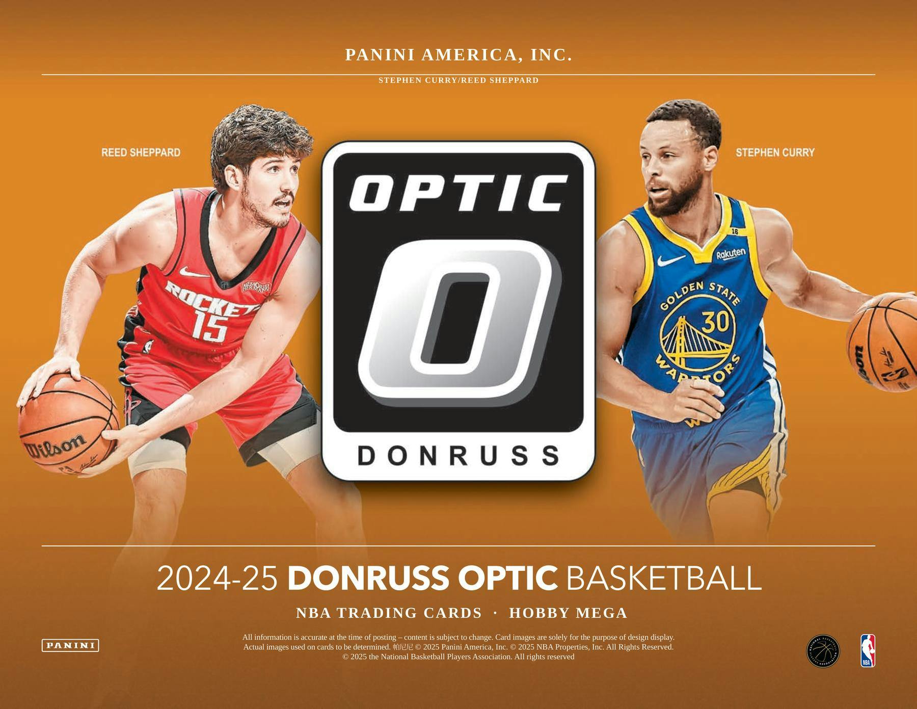2024/25 Panini Donruss Optic Basketball Hobby Mega Box (Downtown Hunting!) NBA Mega Box