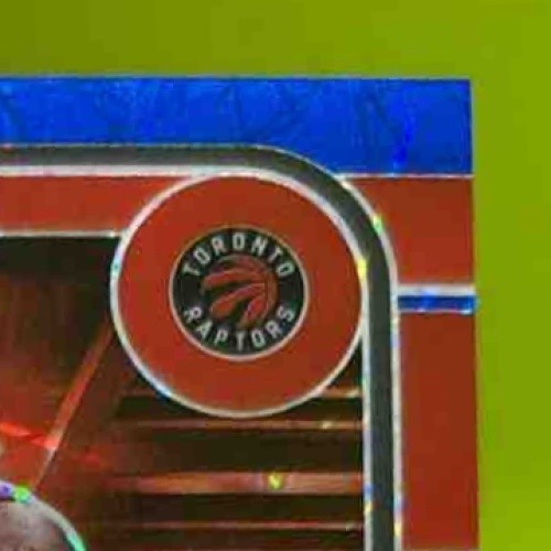 2024-25 Panini Hoops Jamal Shead Lazer Blue Prizm Premium 33/49 #275 RC Raptors - Sports Cards