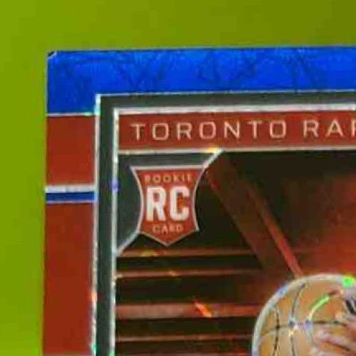 2024-25 Panini Hoops Jamal Shead Lazer Blue Prizm Premium 33/49 #275 RC Raptors - Sports Cards