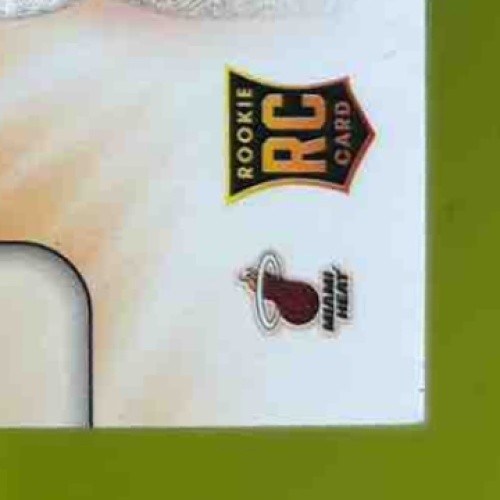 2024-25 Panini Hoops Kel’el Ware Rise N Shine Memorabilia MEM RC Miami Heat - Sports Cards