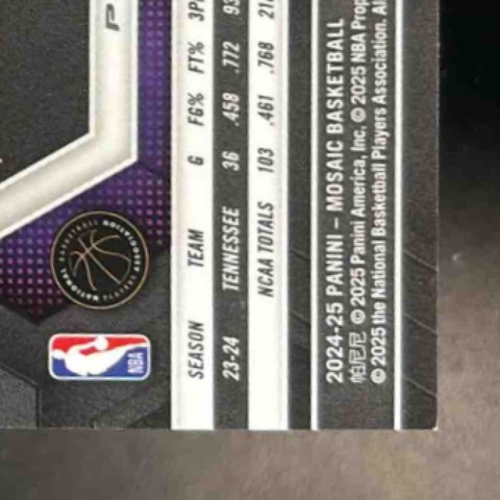 2024-25 Panini Mosaic Dalton Knecht Blue Mosaic /199 #238 RC Los Angeles Lakers - Sports Cards