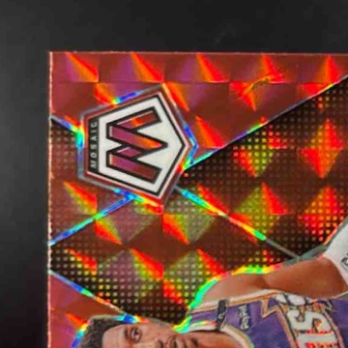 2024-25 Panini Mosaic Ryan Dunn Red Mosaic #233 RC Phoenix Suns - Sports Cards
