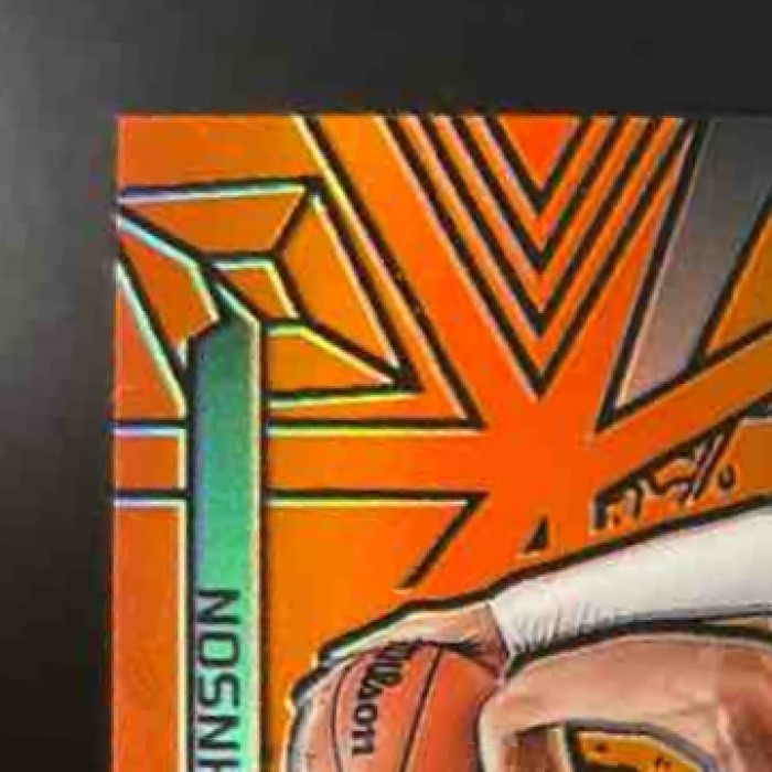 2024-25 Panini Obsidian Jalen Johnson (Hot Springs) /15 #14 Atlanta Hawks - Sports Cards