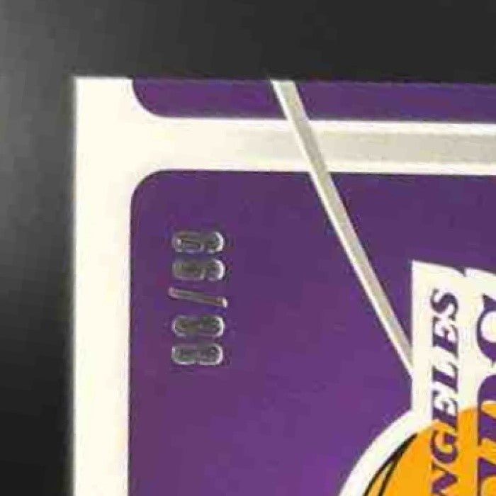 2024-25 Panini Obsidian Luka Doncic Atomic Initials Orange Flood /99 #7 Lakers - Sports Cards
