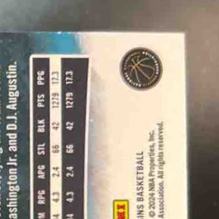 2024-25 Panini Origins Brandon Miller Opal /15 #46 Charlotte Hornets - Sports Cards