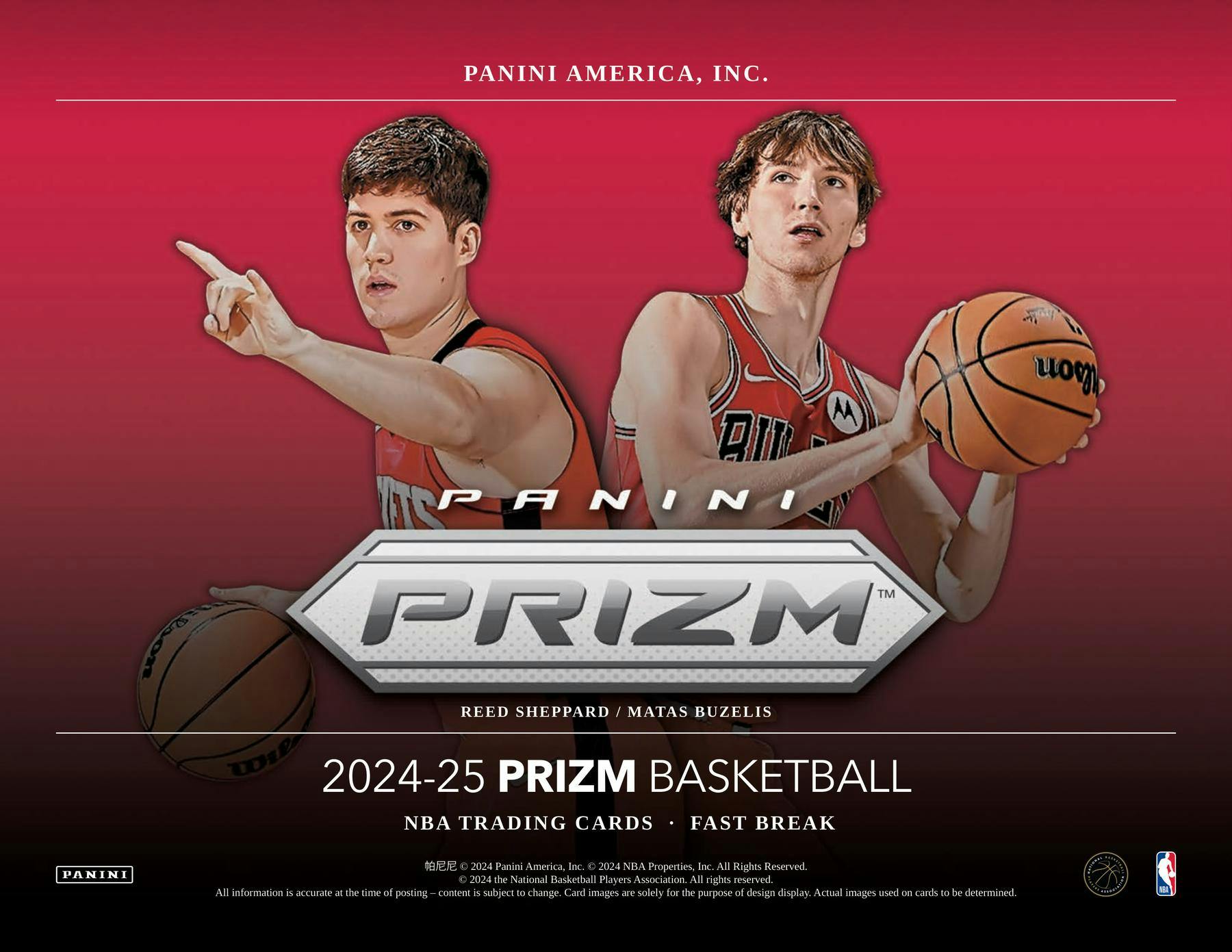 2024/25 Panini Prizm Basketball Fast Break Box (1 Auto / 12 Prizms) - NBA Blaster