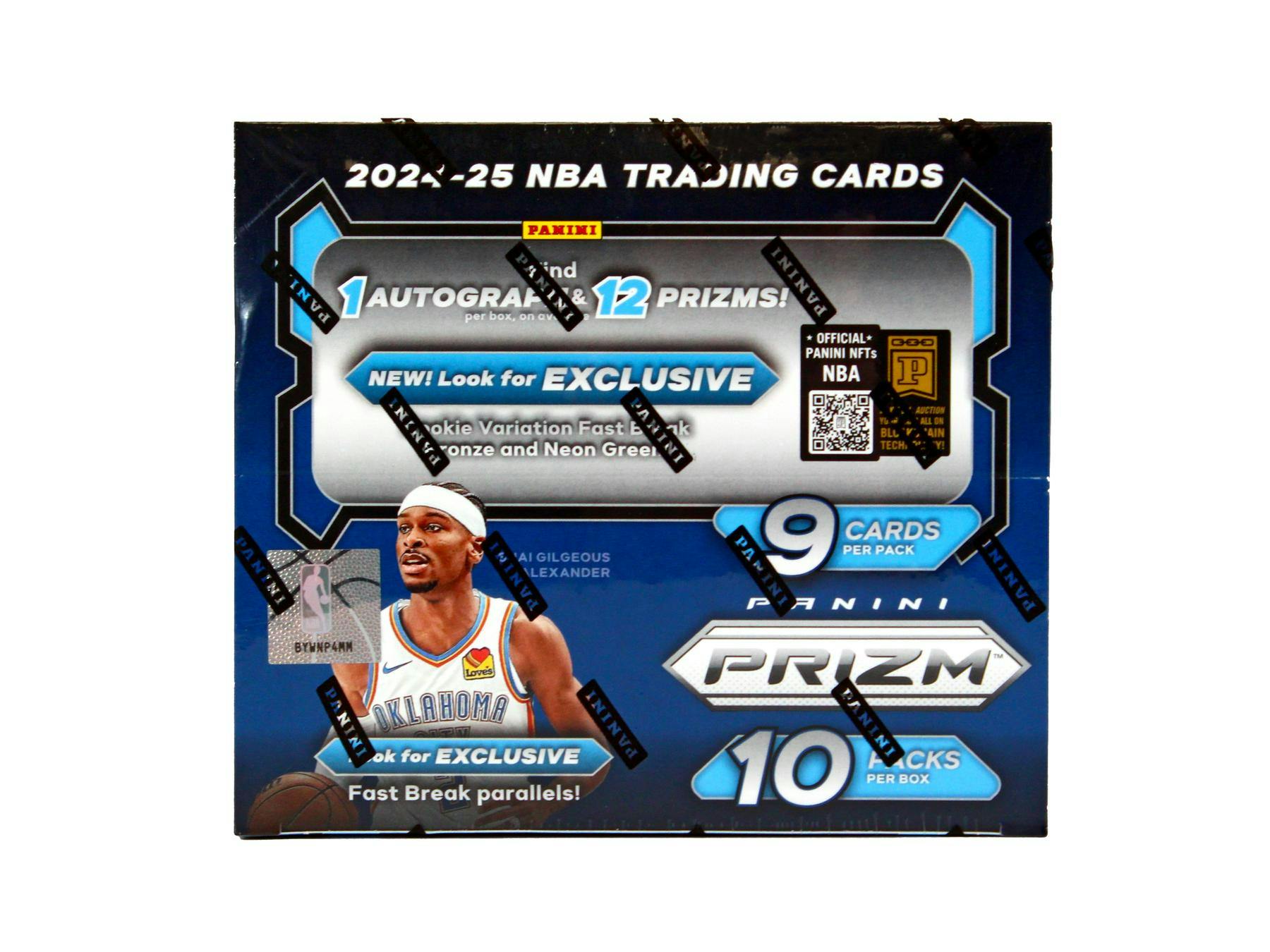 2024/25 Panini Prizm Basketball Fast Break Box (1 Auto / 12 Prizms) - NBA Blaster