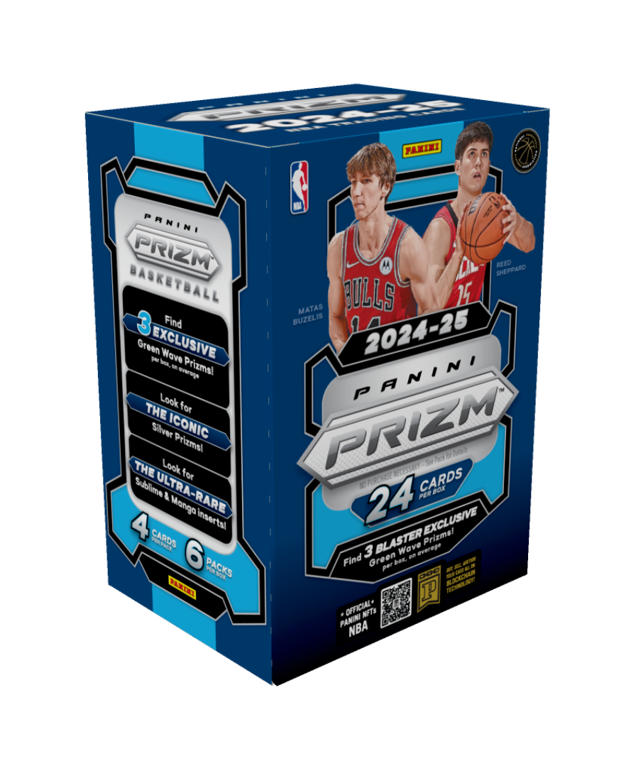 2024/25 Panini Prizm Basketball Hobby Blaster Box (Green Wave) NBA Blaster