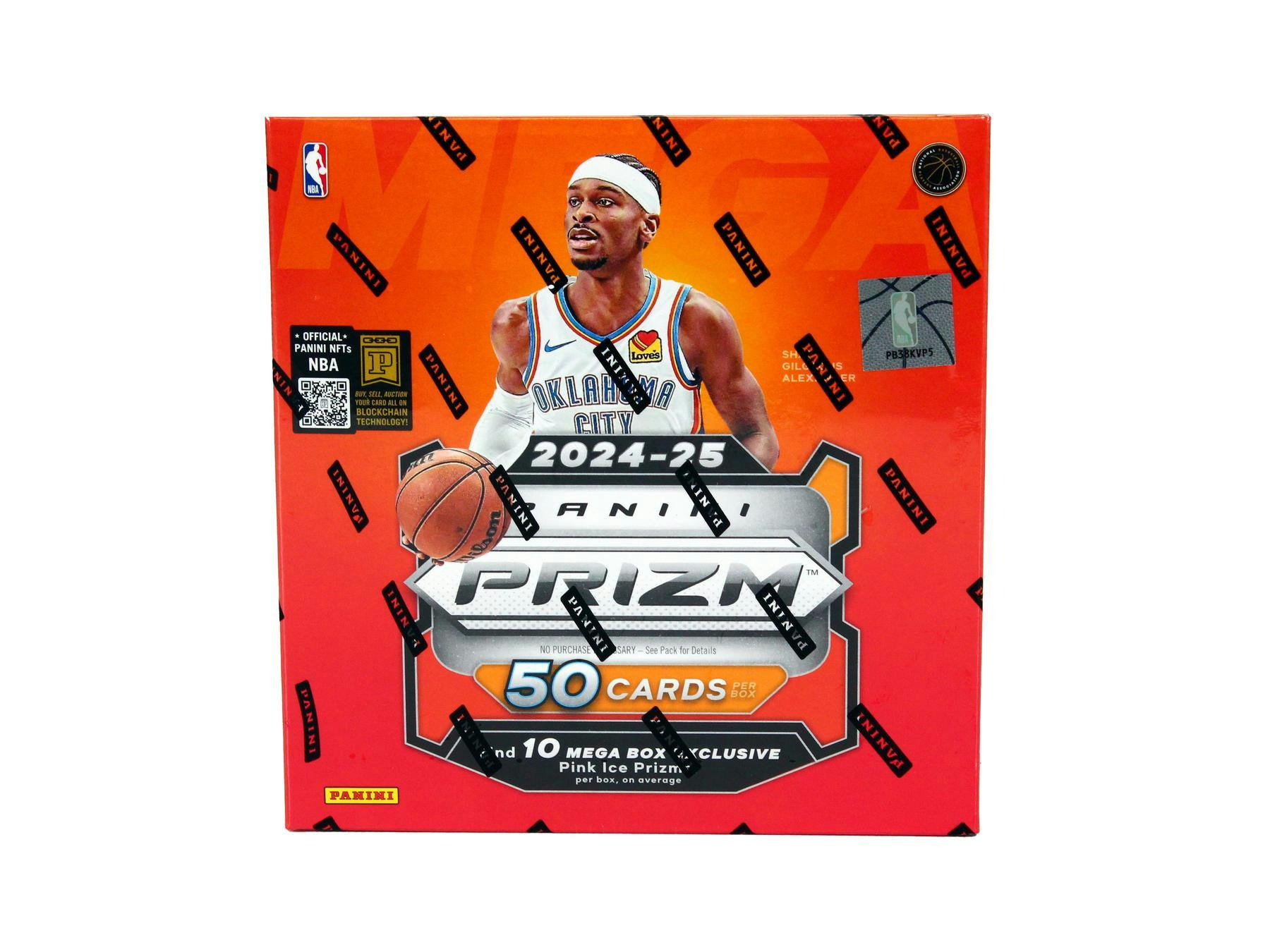 2024/25 Panini Prizm Basketball Mega Box (Pink Ice Prizms!) - Ripped Live - NBA Mega Box