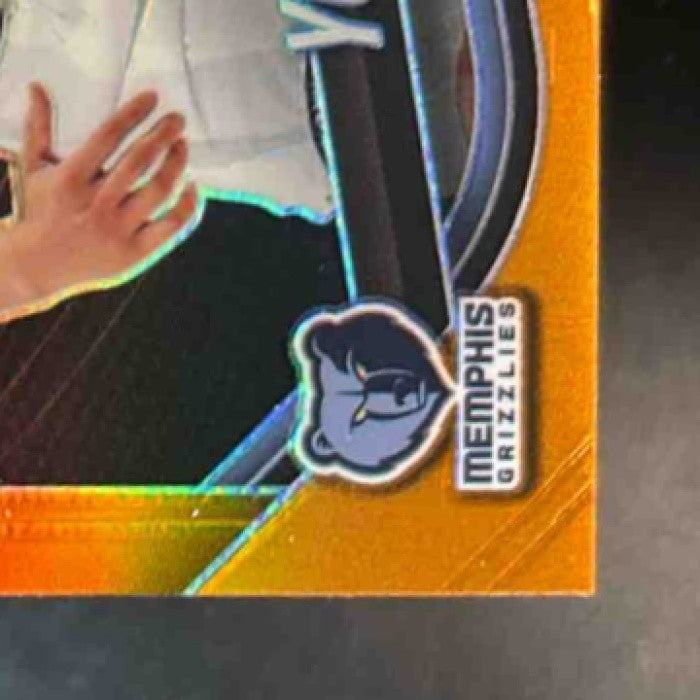 2024-25 Panini Prizm Black Yuki Kawamura Orange /49 #201 Memphis Grizzlies - Sports Cards