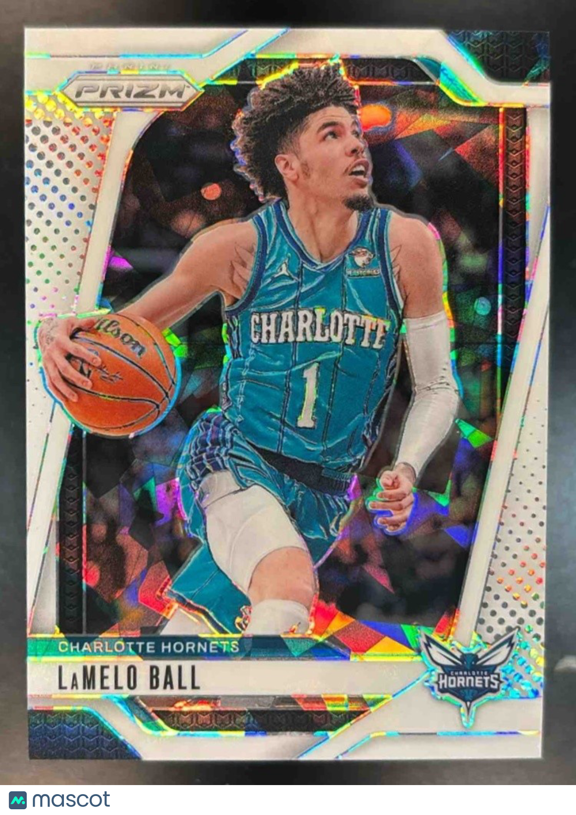 2024-25 Panini Prizm LaMelo Ball White Ice 35/35 #30 Charlotte Hornets - Sports Cards