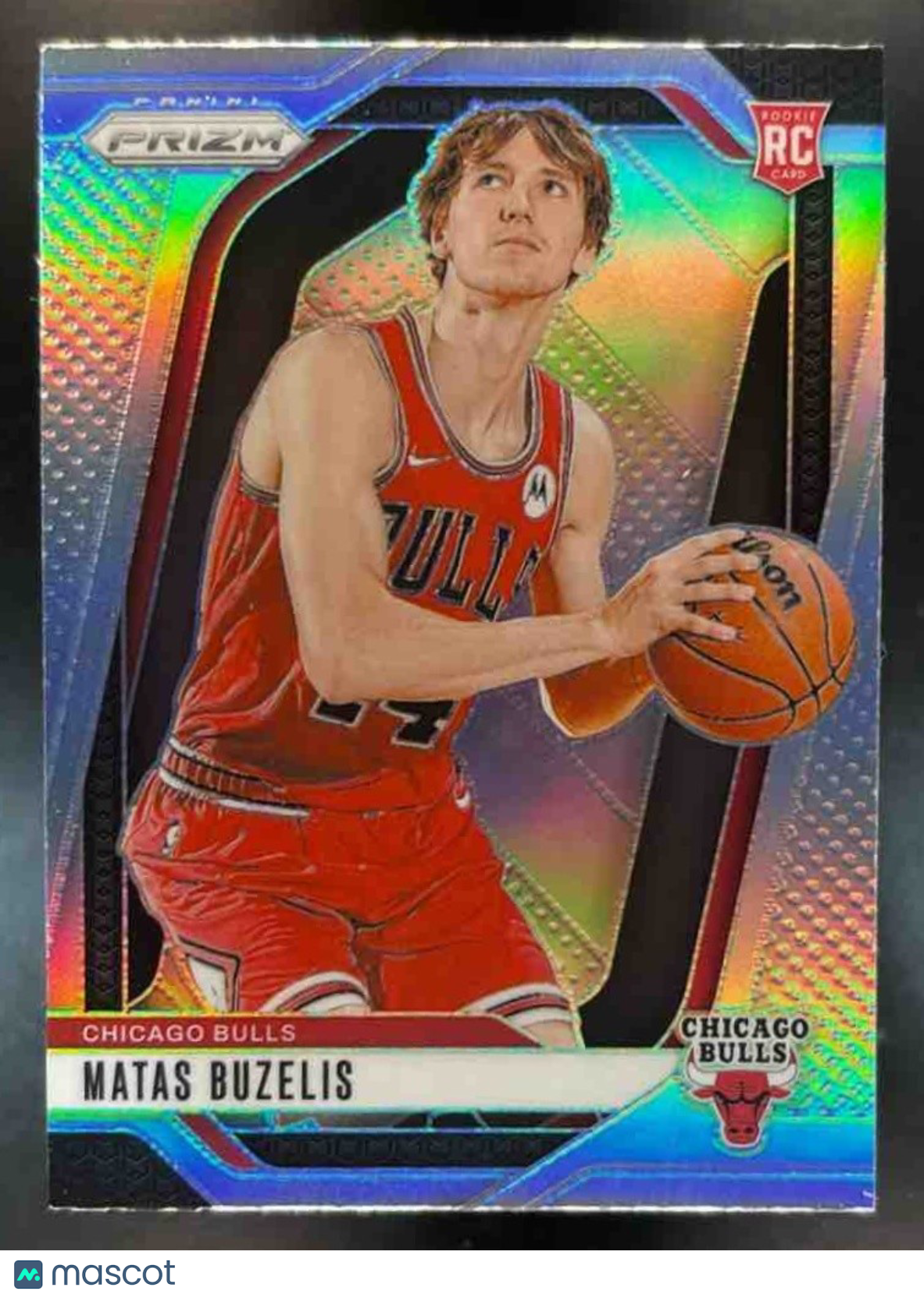 2024-25 Panini Prizm Matas Buzelis Silver #252 RC Chicago Bulls - Sports Cards