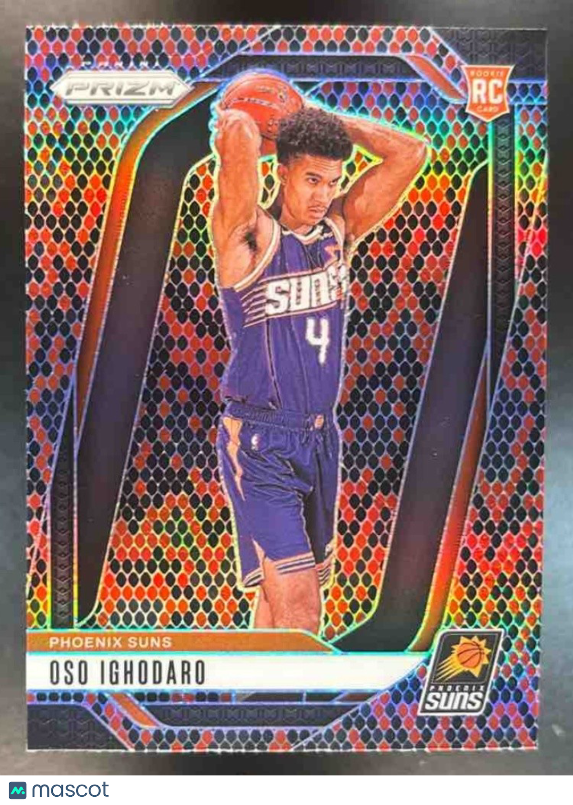 2024-25 Panini Prizm Oso Ighodaro Snakeskin #245 RC Phoenix Suns - Sports Cards