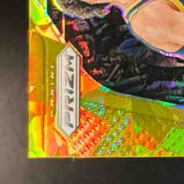2024-25 Panini Prizm Trayce Jackson-Davis Gold Ice /10 #188 Golden State Warrior - Sports Cards