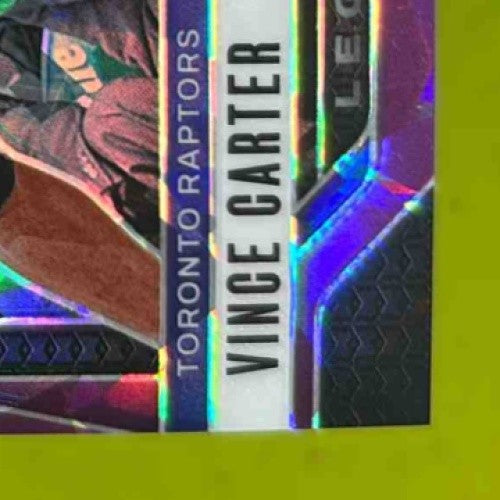 2024-25 Panini Prizm Vince Carter Purple Ice 92/149 #295 Toronto Raptors - Sports Cards