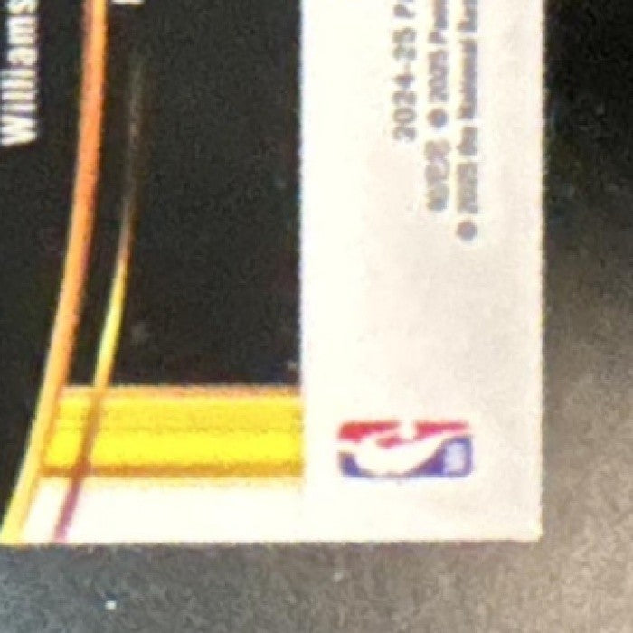 2024-25 Panini Select Cody Williams Premier Tiger Prizm #172 RC Utah Jazz - Sports Cards