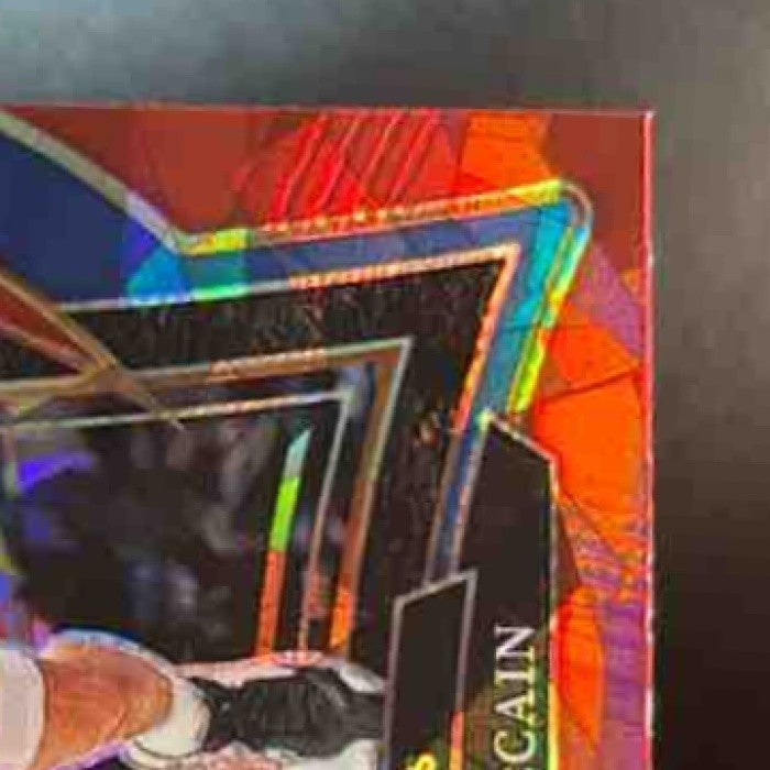 2024-25 Panini Select Jared McCain Red Cracked Ice #82 RC Philadelphia 76ers - Sports Cards