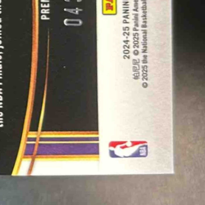 2024-25 Panini Select Luka Doncic Orange Cracked Ice /275 #141 Los Angeles Laker - Sports Cards