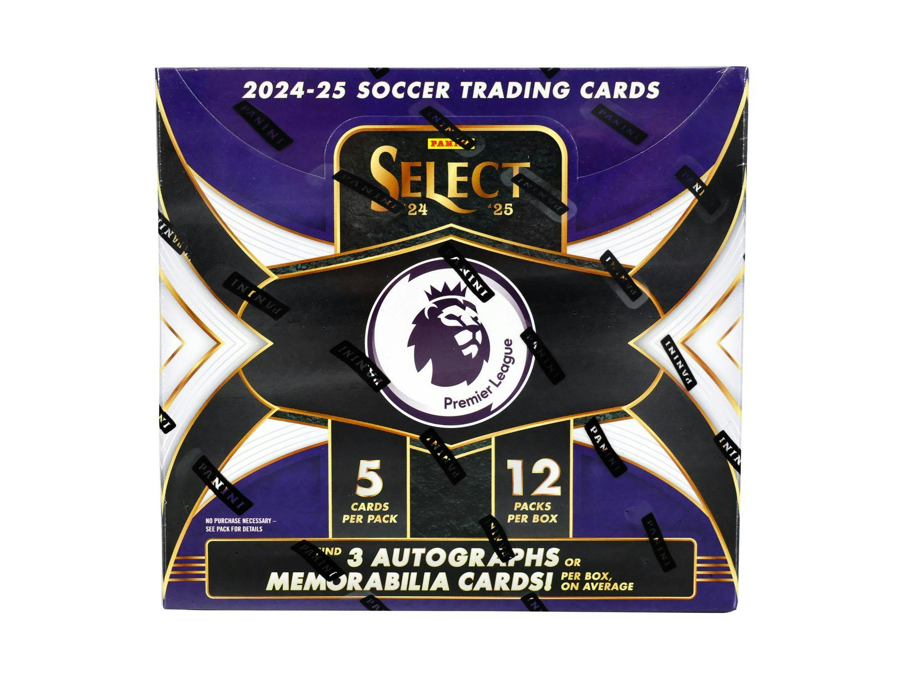 2024/25 Panini Select Premier League EPL Soccer Hobby Box (3 Autos/Mems) - Soccer