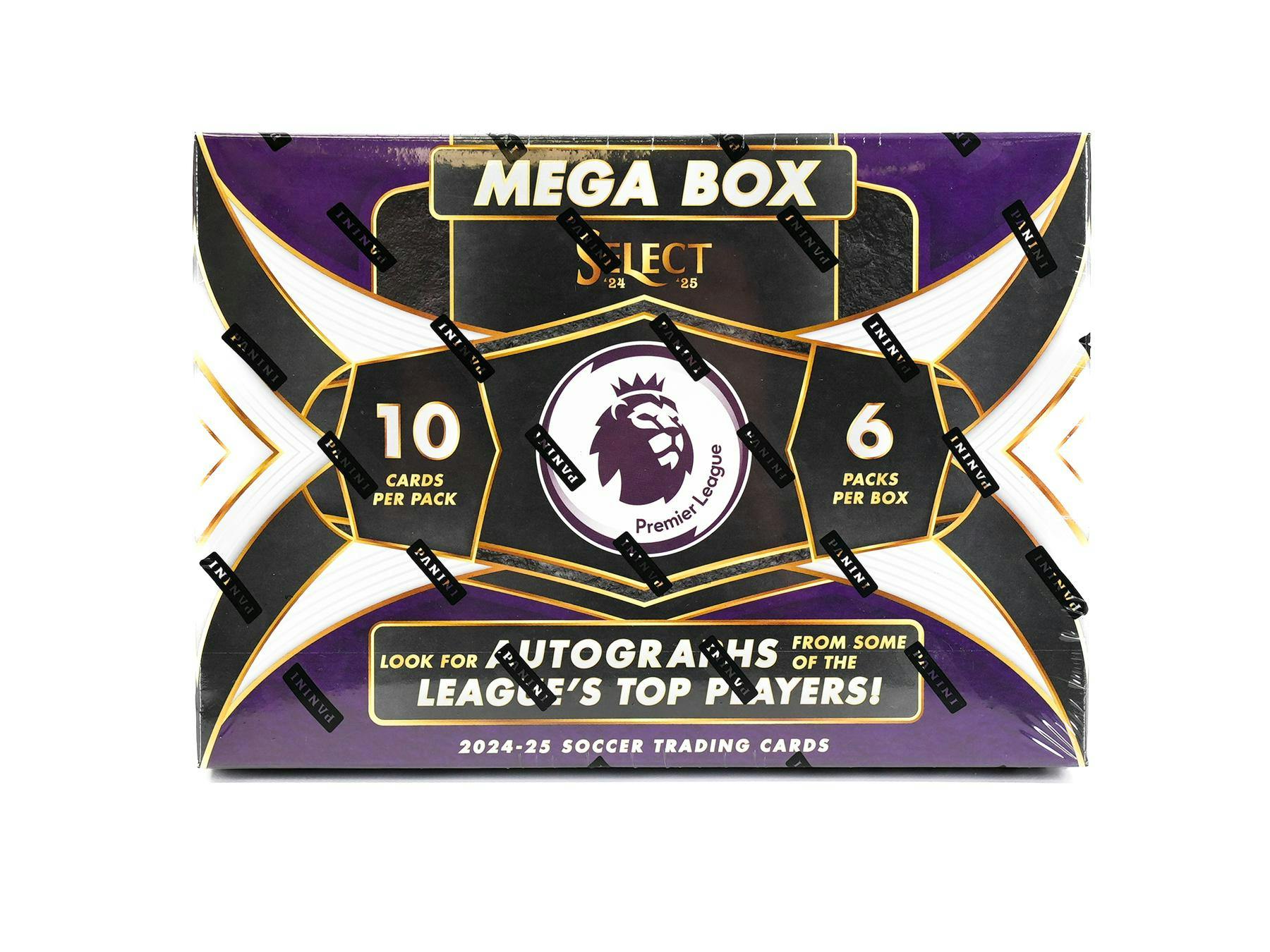2024/25 Panini Select Premier League EPL Soccer Hobby Mega Box (Green Fluorescent!) - Soccer