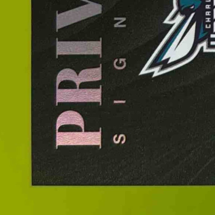 2024-25 Panini Select Tidjane Salaun Private Signings RC Auto Charlotte Hornets - Sports Cards