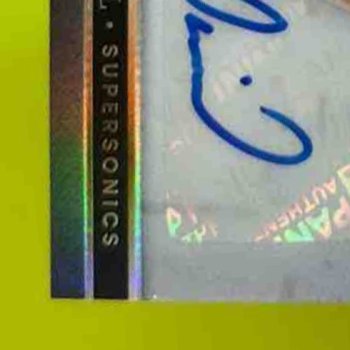 2024-25 Panini Select Xavier McDaniel Signature Selections #SS- Auto Supersonics - Sports Cards