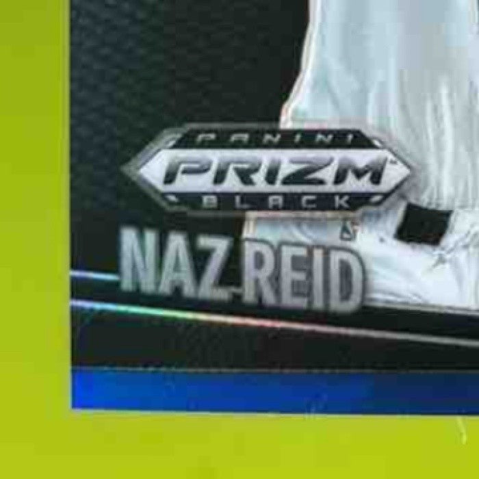 2024-25 Prizm Black Naz Reid Sensational Signatures Blue /49 Auto Timberwolves - Sports Cards