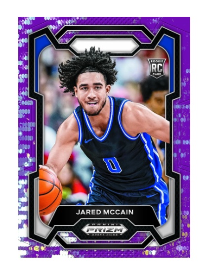 2024/25 Prizm Draft Picks Collegiate Basketball Retail Blaster Box (Caitlin Clark) Purple Wave - NBA Hobby Box