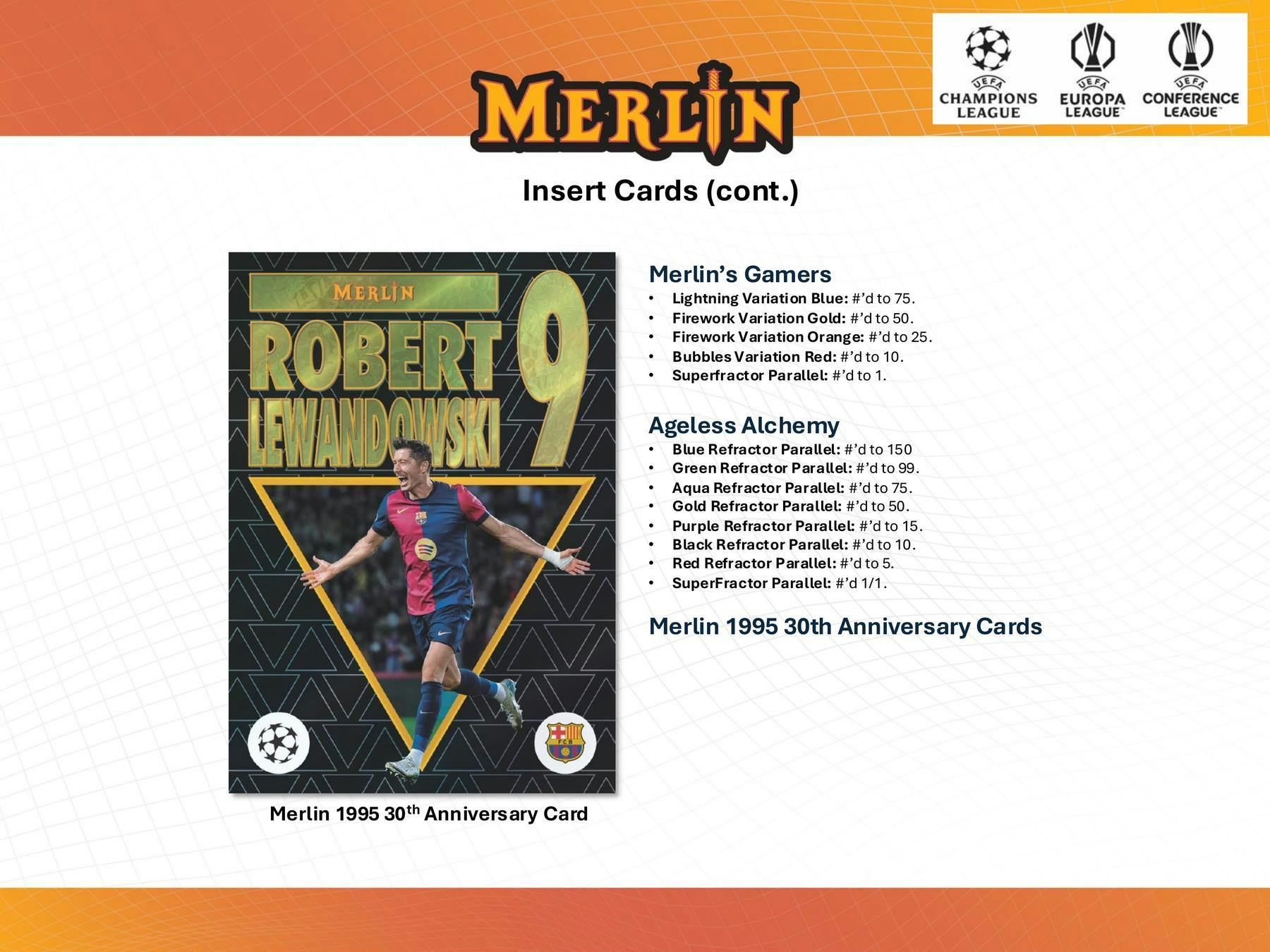 2024/25 Topps Chrome Merlin UEFA Club Competitions Soccer 7-Pack Blaster Box - Blaster Box